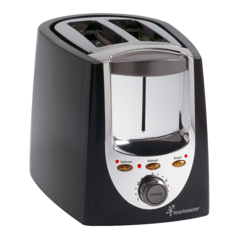 Toastmaster TT2CTBB User manual