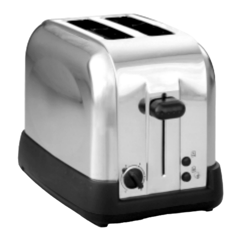 Toastmaster T75BR User manual