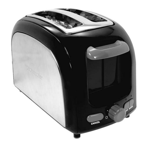 Toastmaster T230/T230B User manual