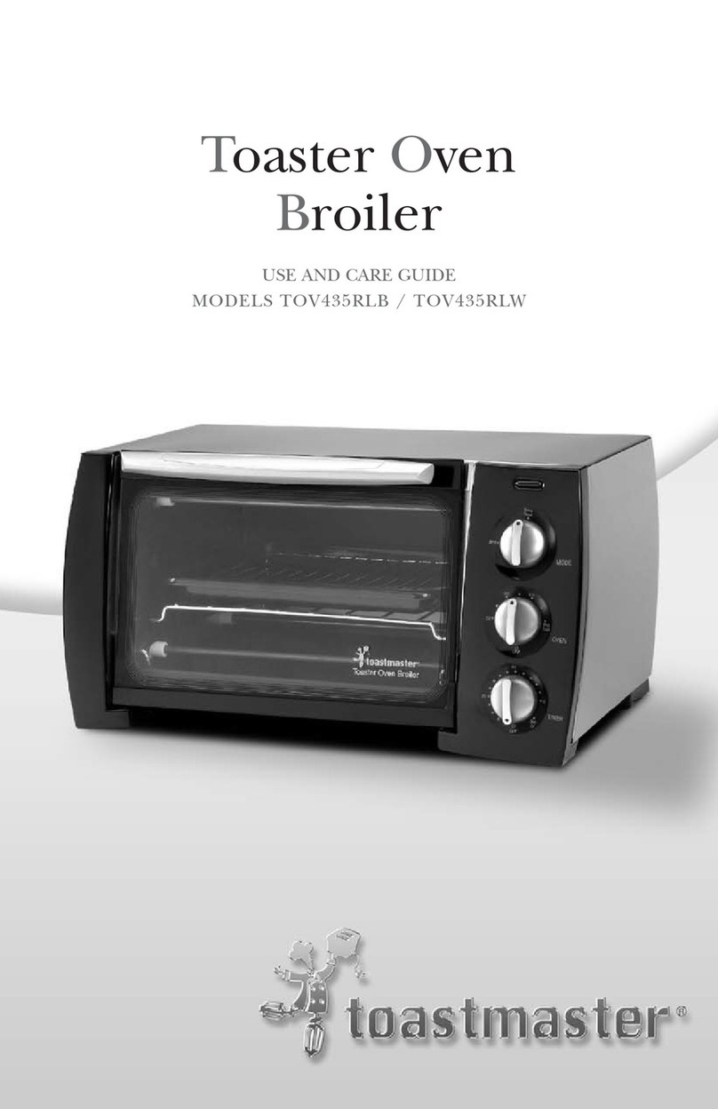 Toastmaster TOV435RLB User manual