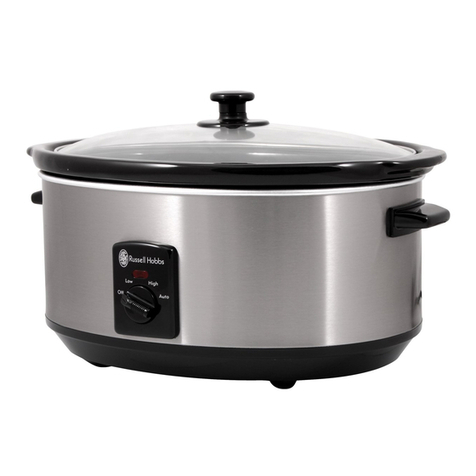 Russell Hobbs RHSC600 owner's manual
