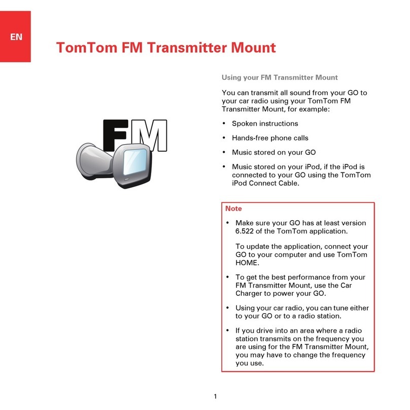 TomTom GO 510 User manual TomTom GO 510 User manual