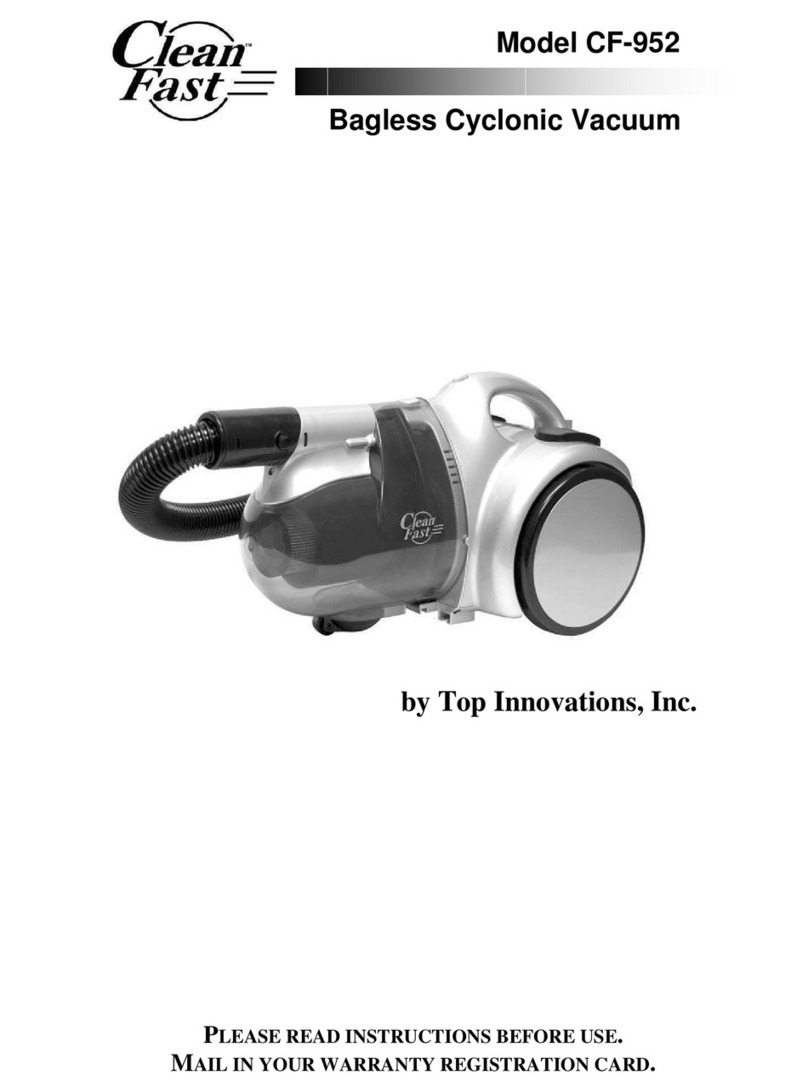 Top Innovations CleanFast CF-952 instructions