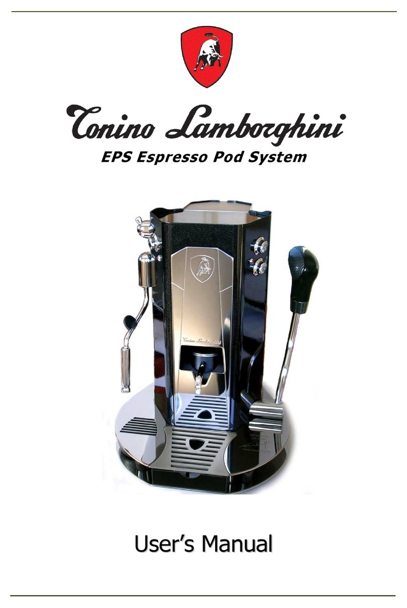 Tonino Lamborghini Espresso Maker user manual Tonino Lamborghini Espresso Maker user manual