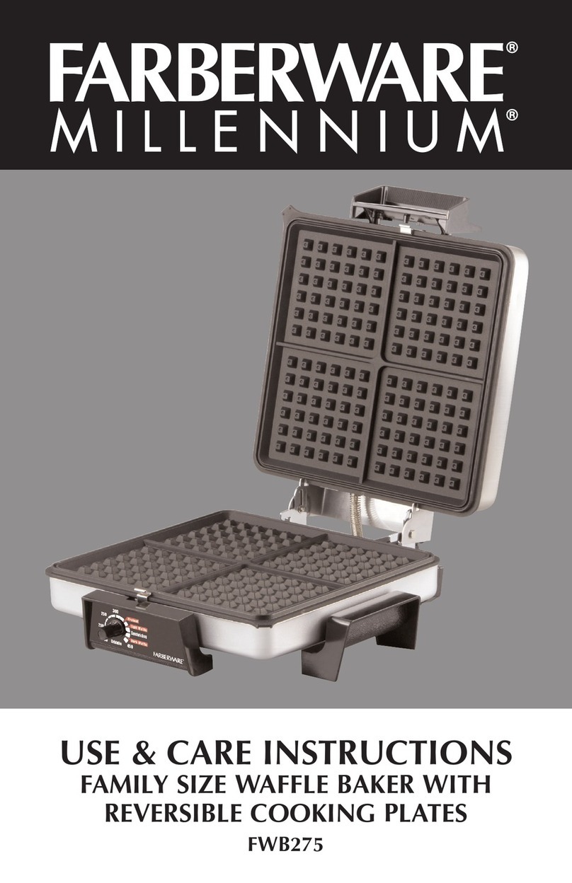 Farberware FWB275 Quick reference guide
