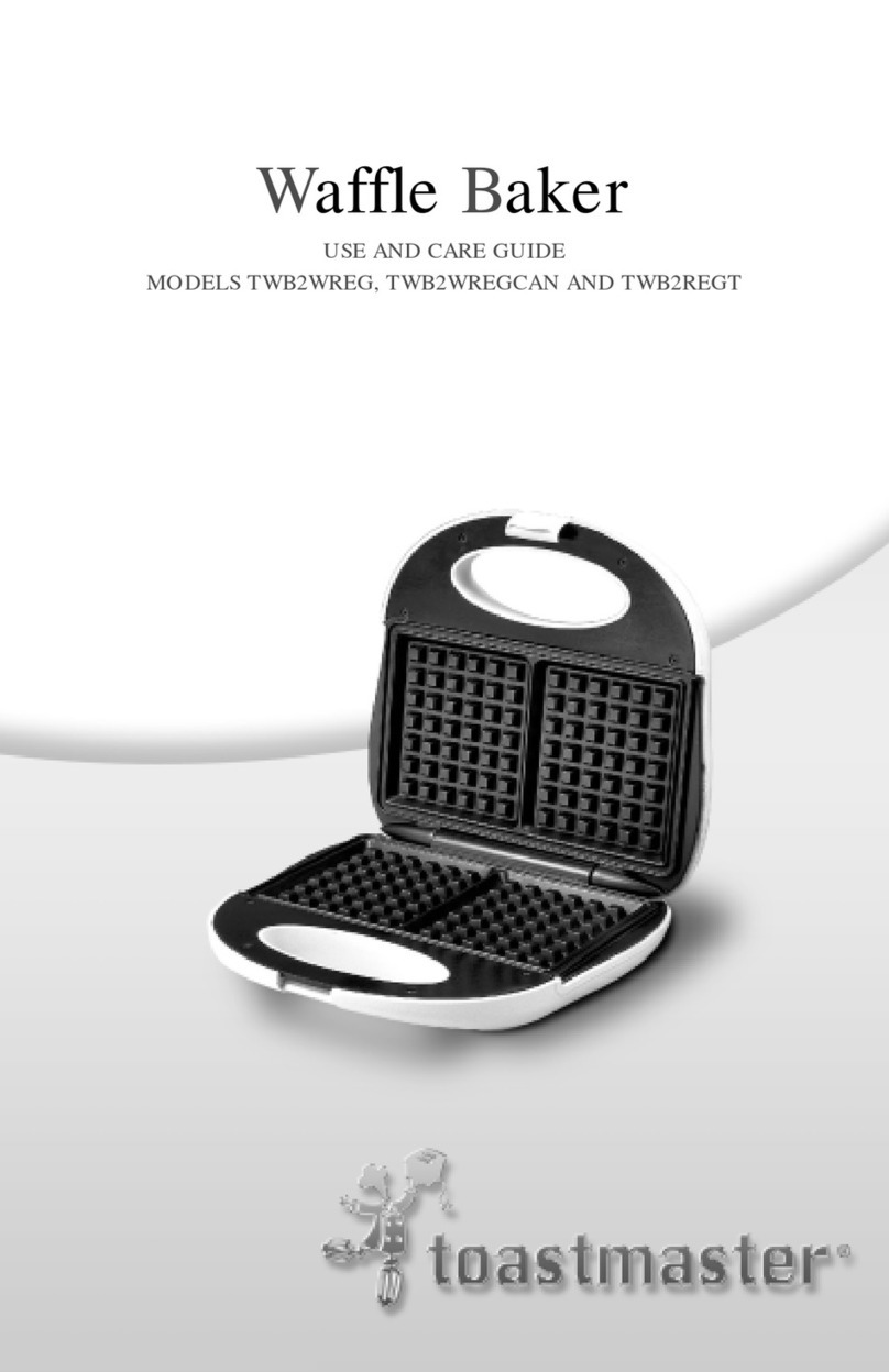 Toastmaster TWB2REGT User manual