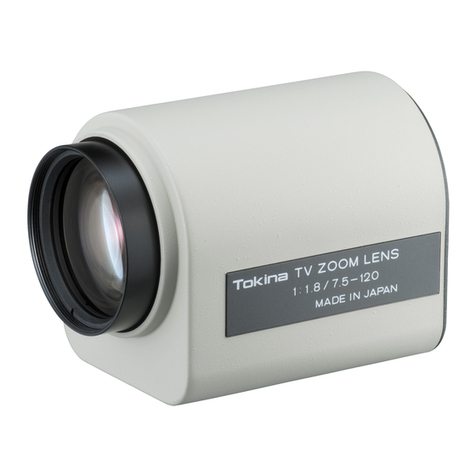 Tokina Motorized Zoom Lens TM16Z7518 User manual