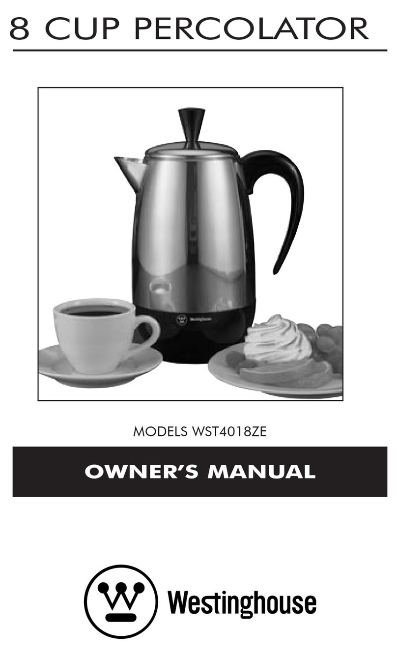 Westinghouse WST4018ZE owner's manual