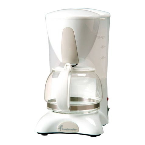 Toastmaster TCM4W User manual