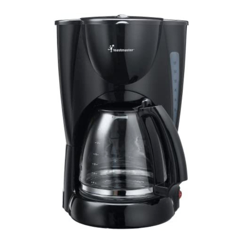 Toastmaster TCM14B User manual