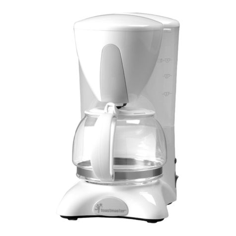 Toastmaster TCM4BCAN User manual