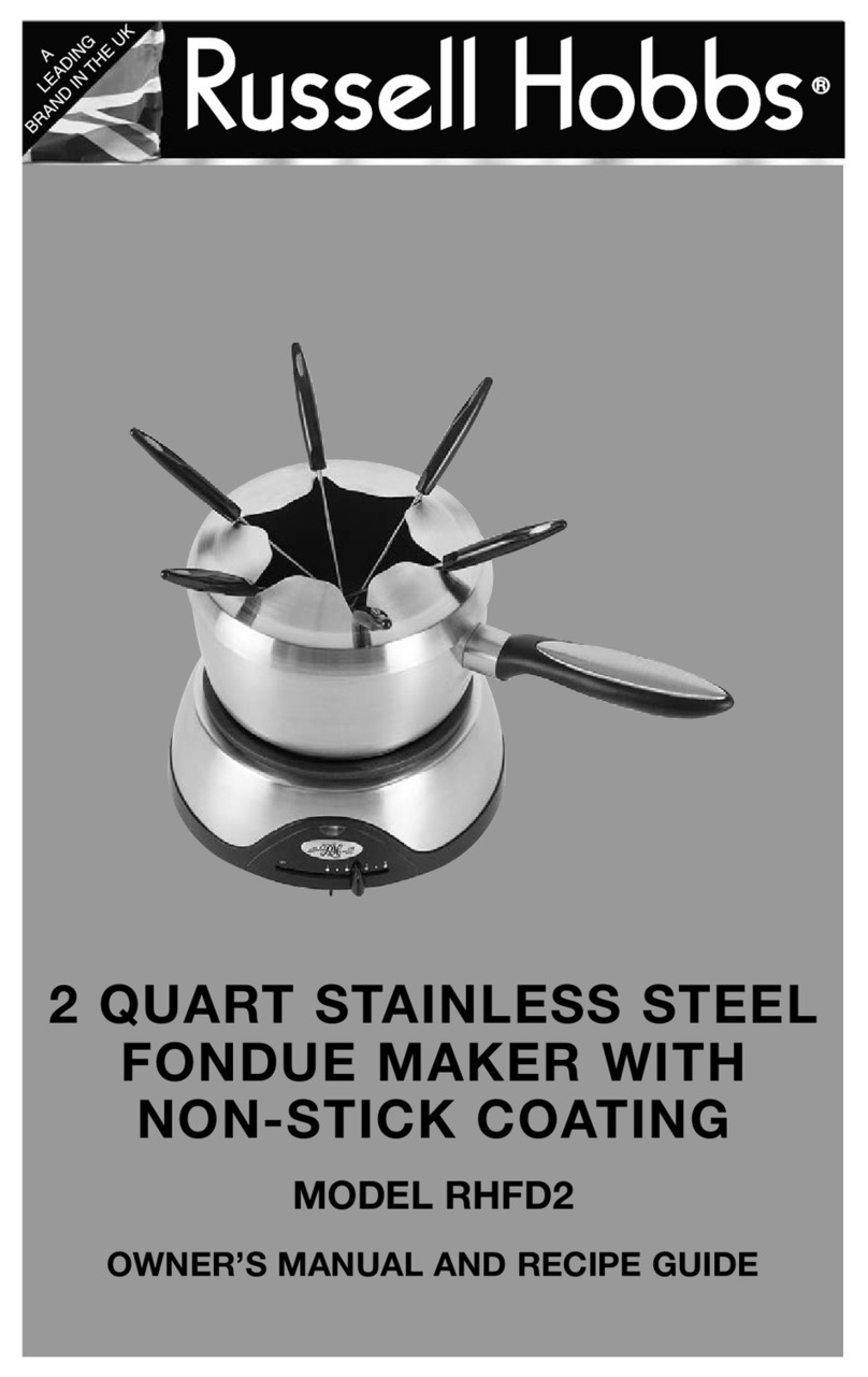 Russell Hobbs RHFD2 owner's manual