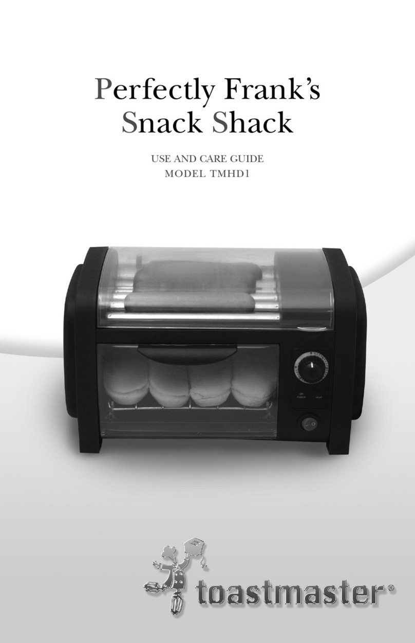 Toastmaster TMHD1 User manual