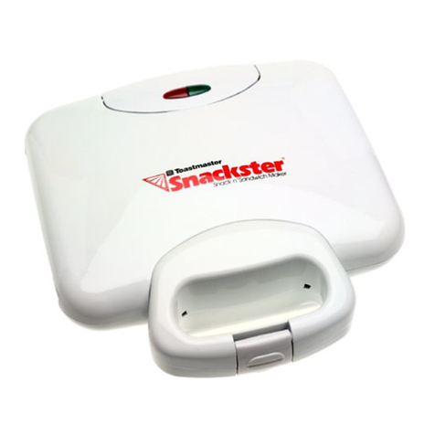 Toastmaster Snackster 288 Quick guide
