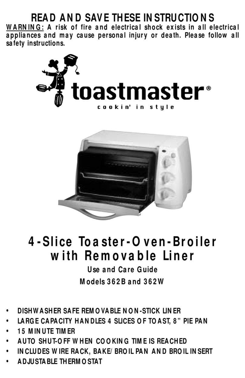 Toastmaster 362B User manual