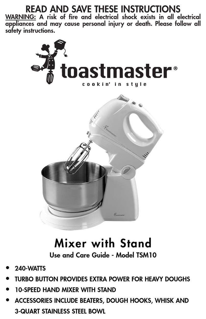 Toastmaster TSM10 User manual