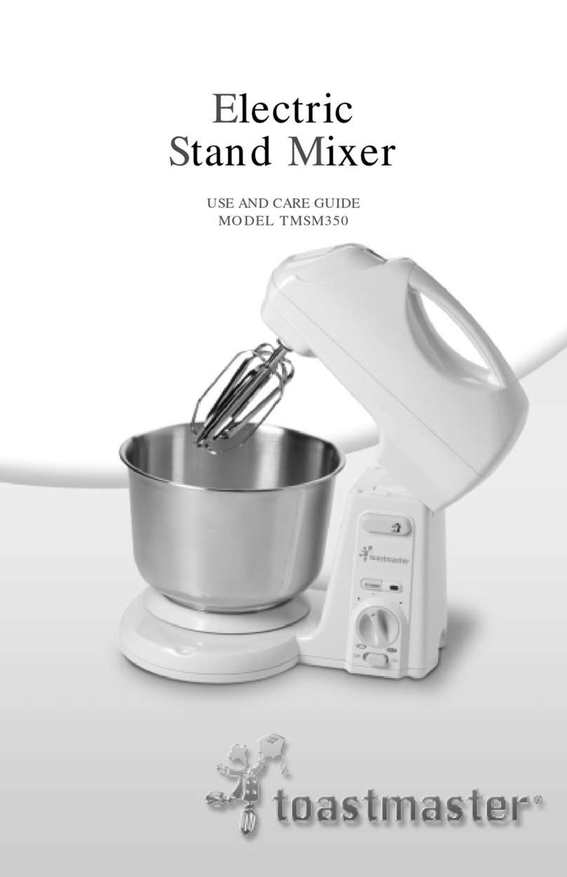 Toastmaster TMSM350 User manual