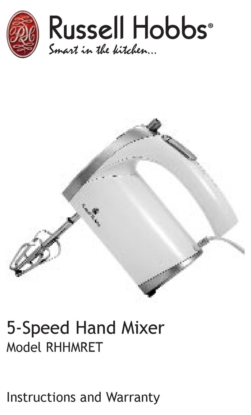 Russell Hobbs RHHMRET Installation guide
