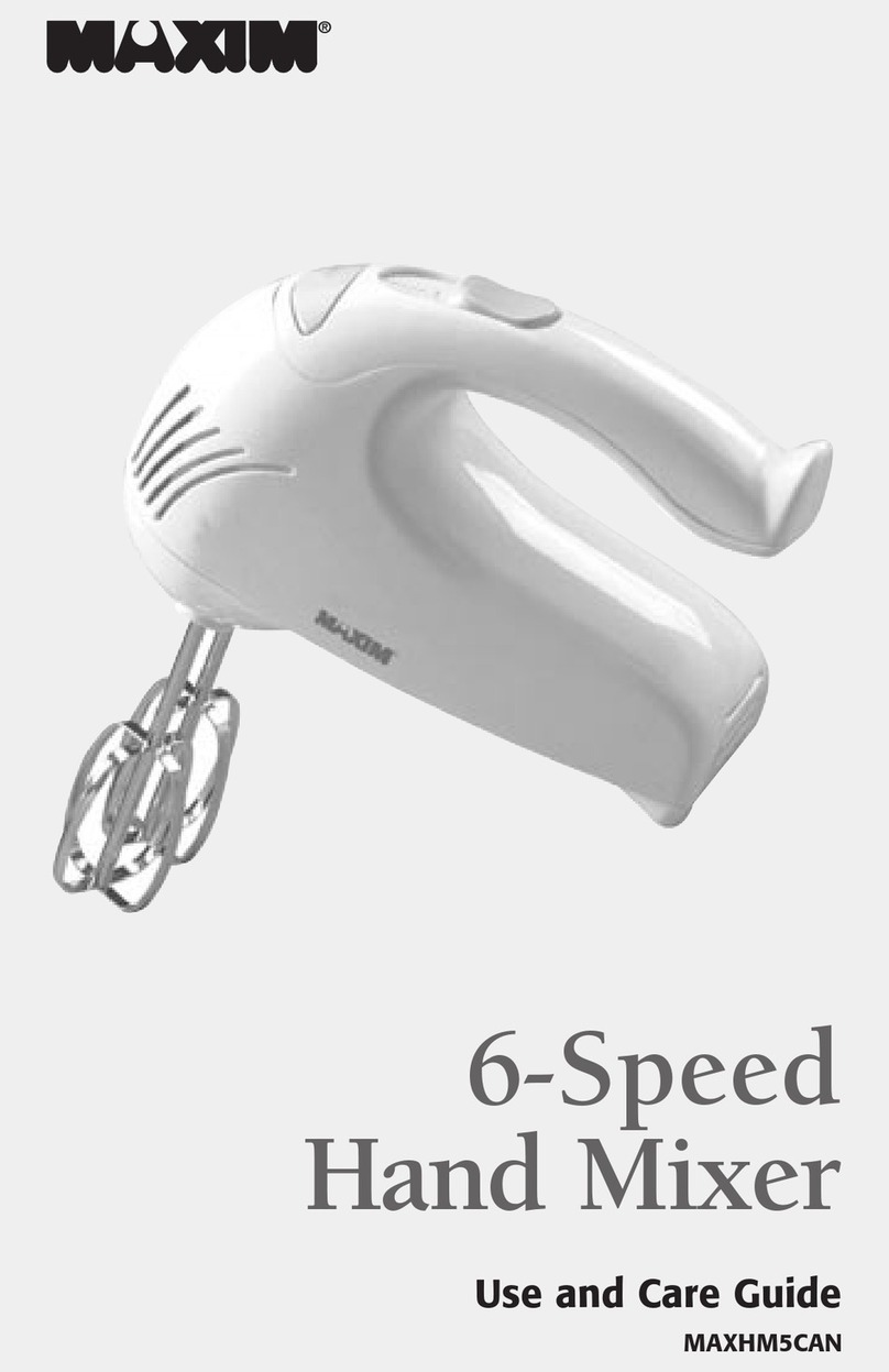 Maxim MAXHM5CAN Use and care guide