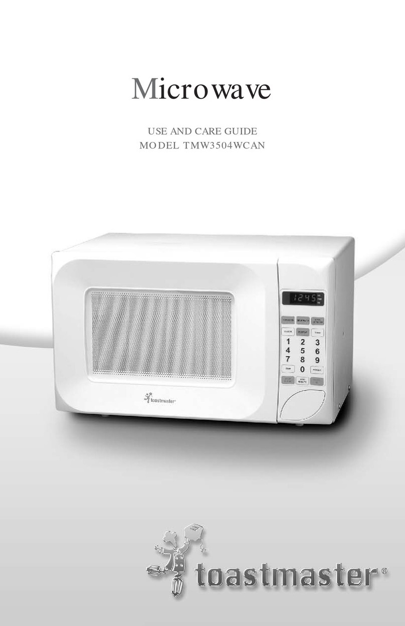 Toastmaster TMW3504WCAN Use and care guide