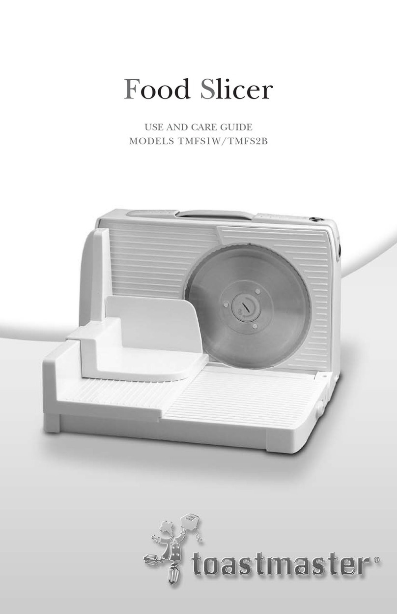 Toastmaster TMFS2B User manual