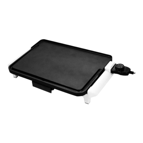 Toastmaster TMEG15W/B User manual