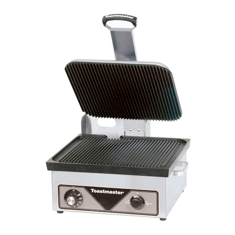 Toastmaster Free-Standing Models 7224 User manual