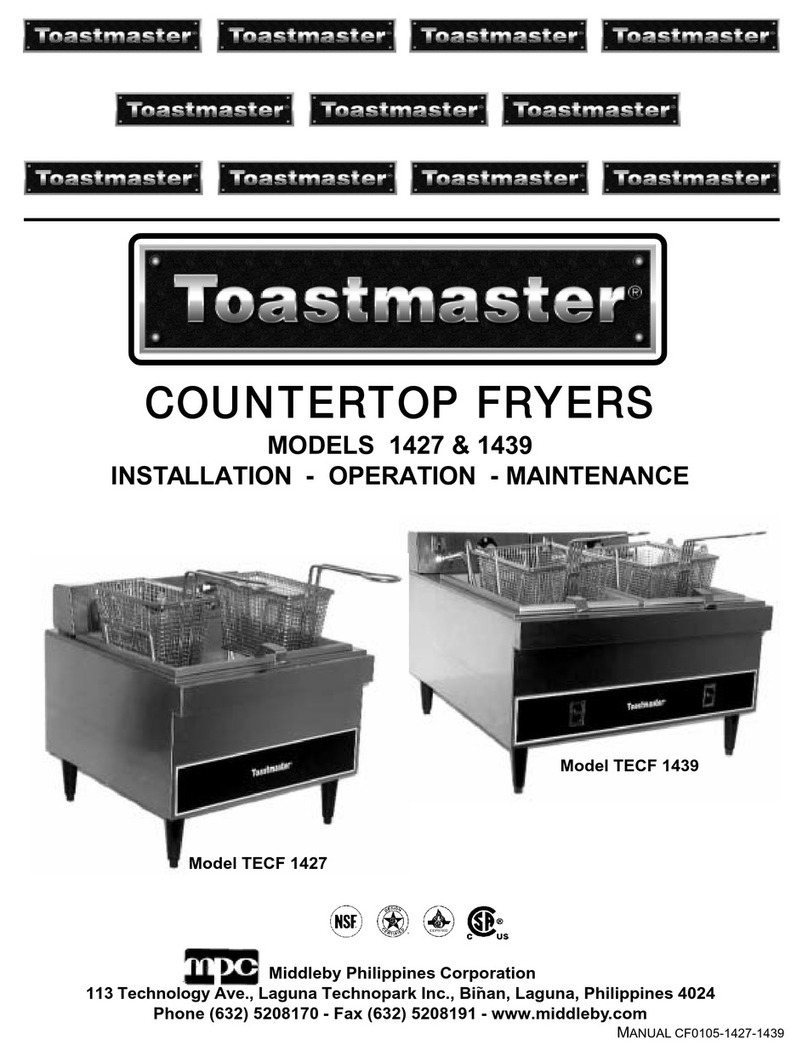 Toastmaster 1427 User manual