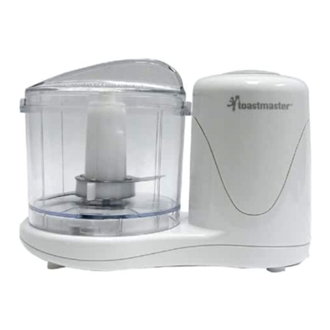 Toastmaster Chopster 1122 User manual