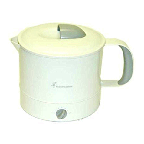 Toastmaster TMHP2 User manual