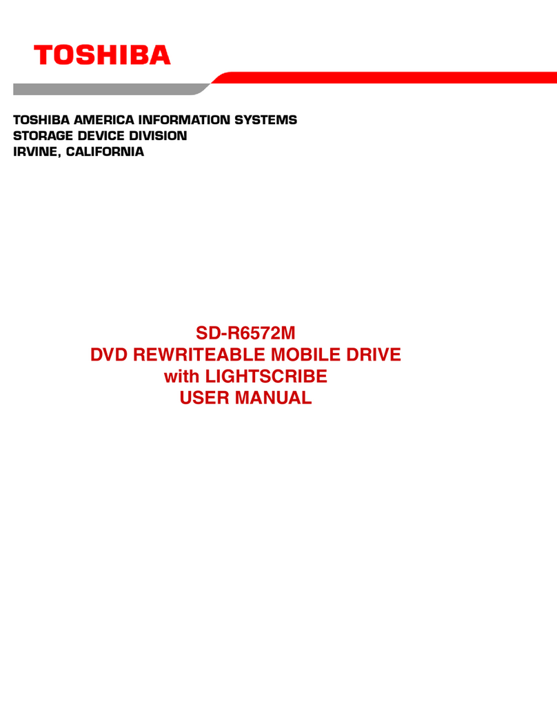 Toshiba SD-R6572M User manual