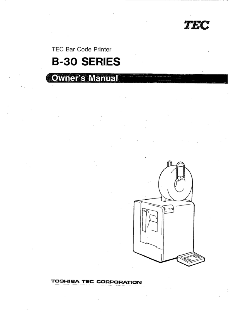 TEC TEC B-30 Series owner's manual