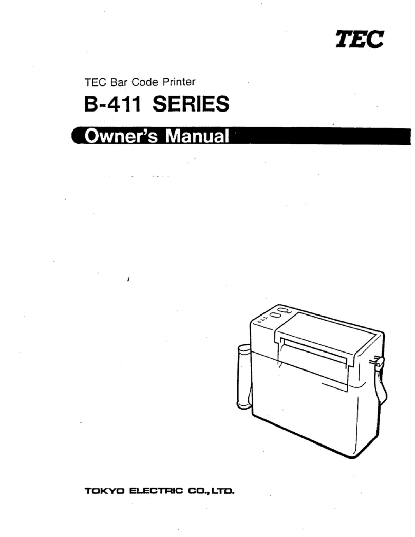 TEC TEC B-411 SERIES owner's manual