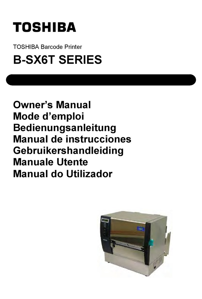 Toshiba B-SX6T Series User manual