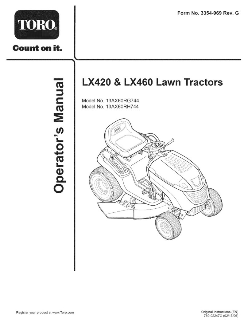 Toro 13AX60RG744 User manual