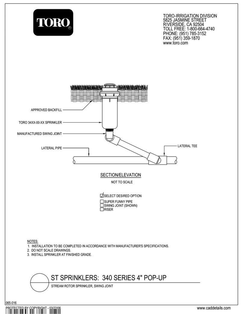 Toro 340 Series User manual