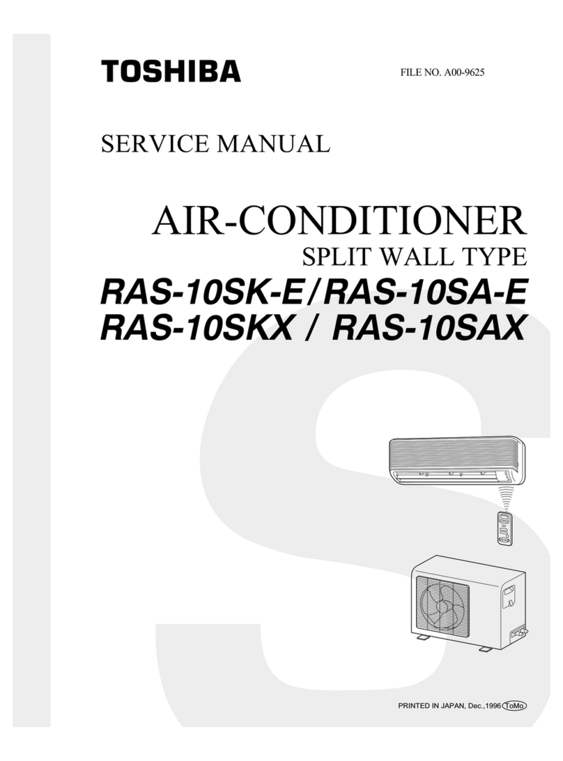 Toshiba RAS-10SA-E User manual