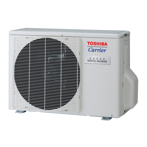 Toshiba CARRIER RAV-SP240AT2-UL User manual