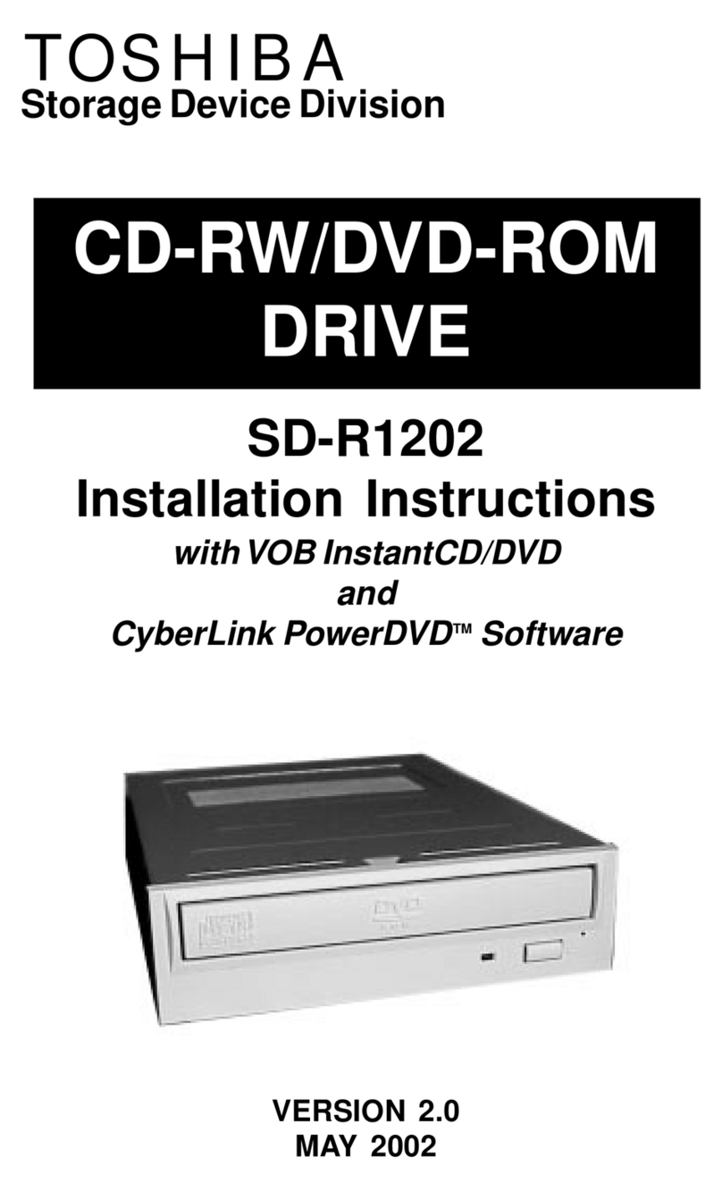 Toshiba SD-R1202 User manual