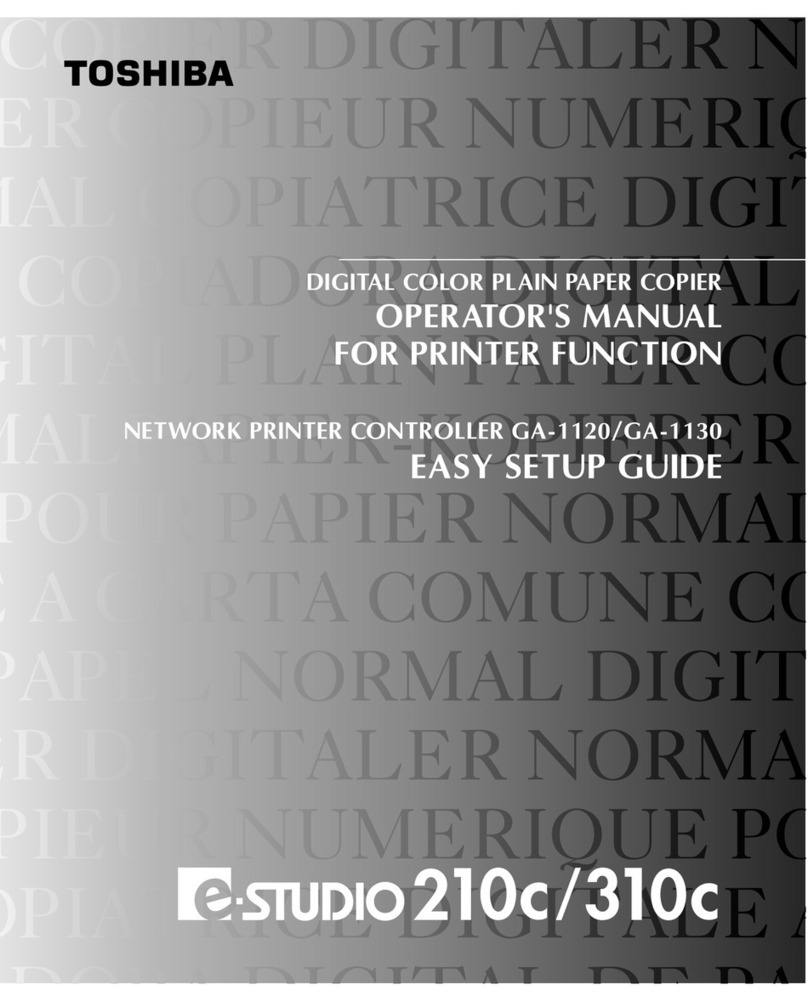 Toshiba GA-1120 User manual