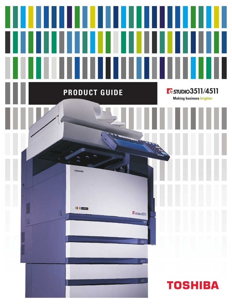 Toshiba e-STUDIO 4511 User manual