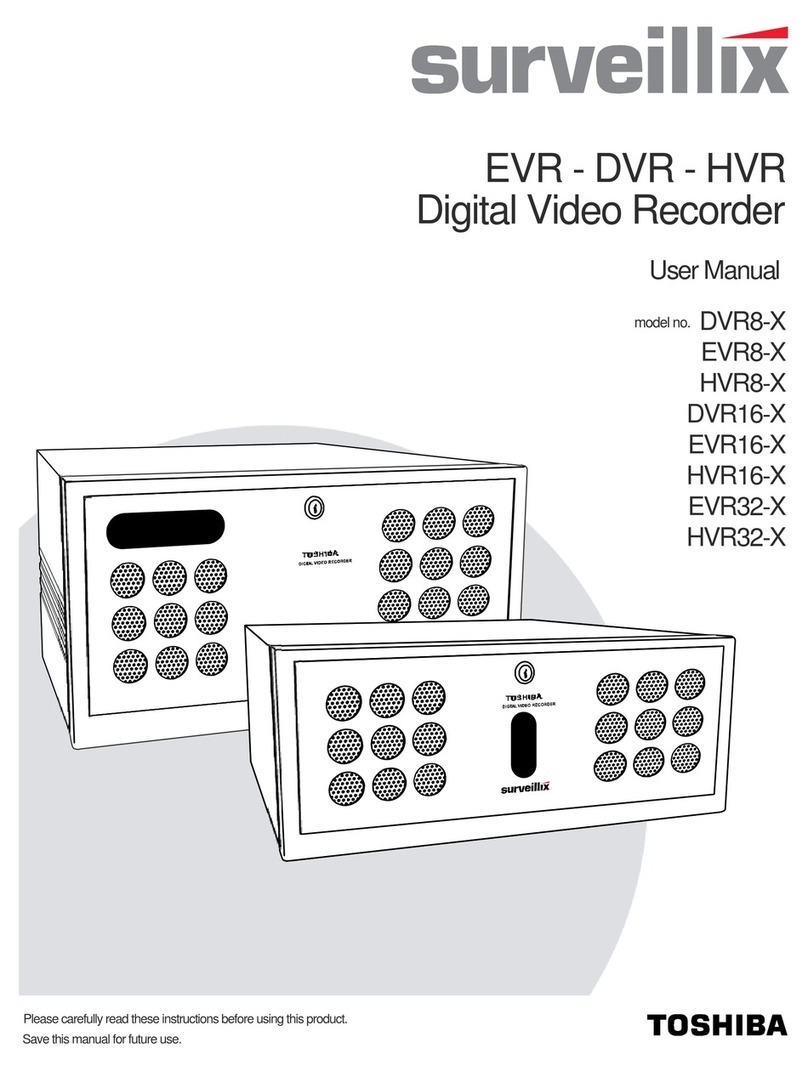 Surveillix HVR16-X User manual Surveillix HVR16-X User manual