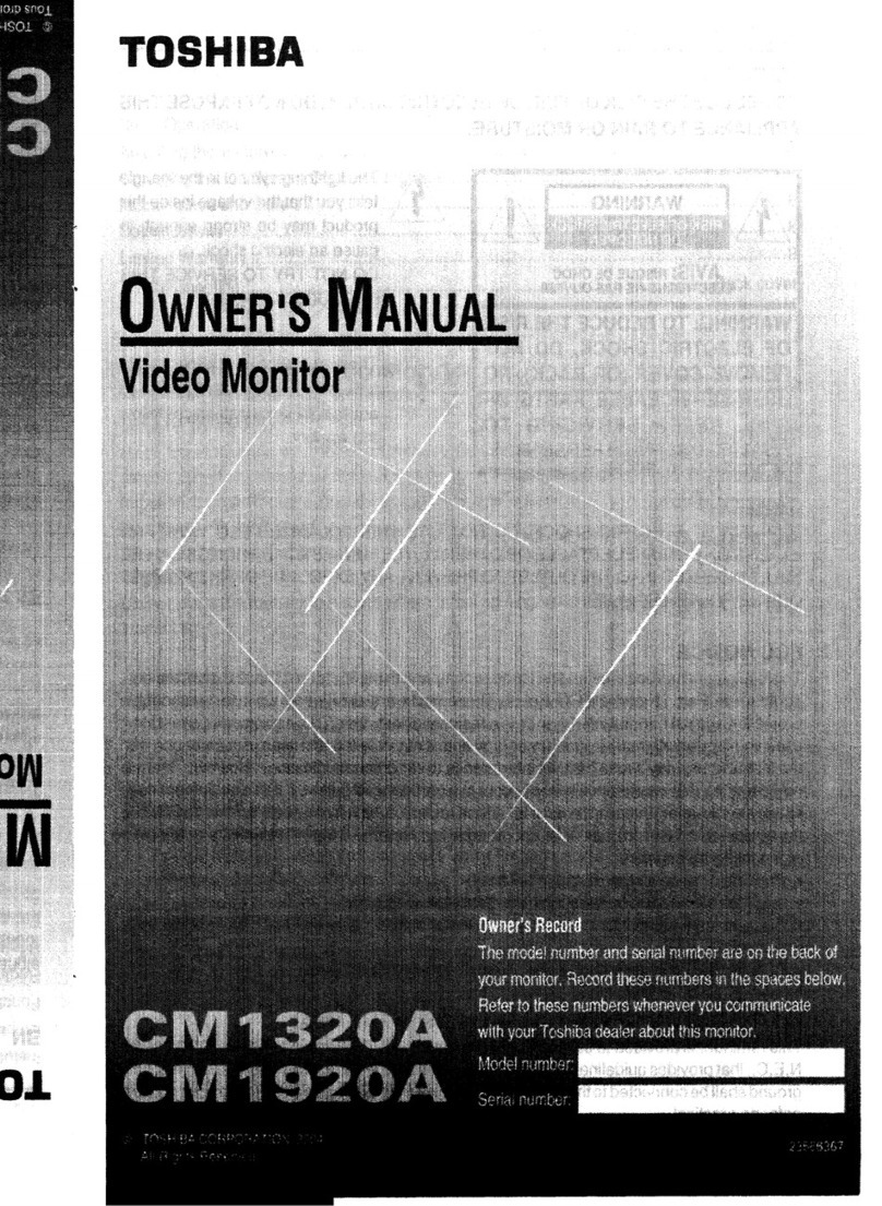 Toshiba CM1320A User manual