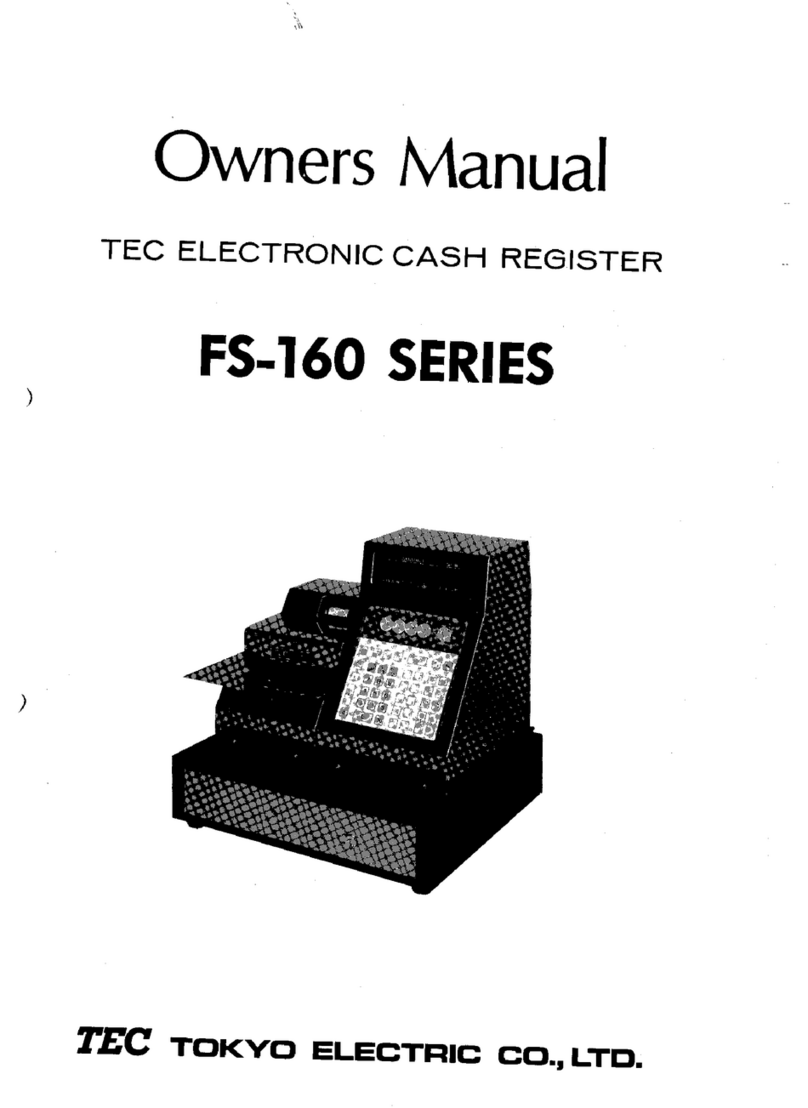 TEC FS-160 SERIES owner's manual