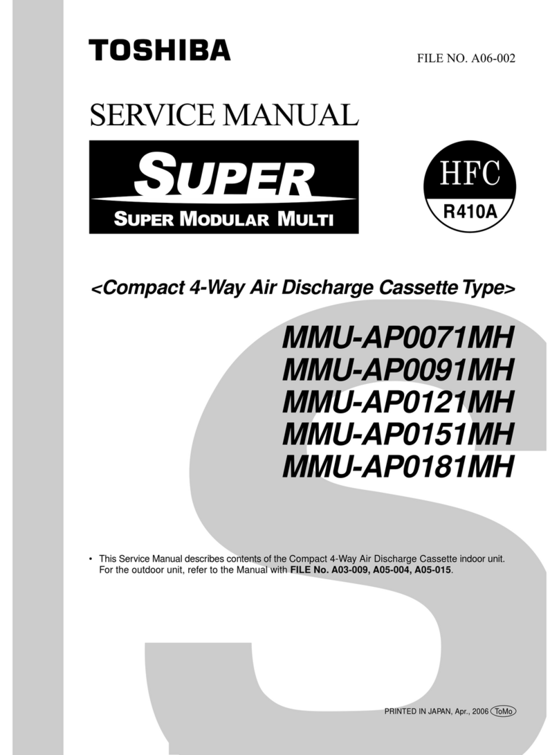 Toshiba MMU-AP0071MH User manual