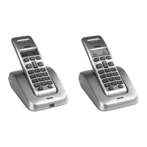 Topcom Butler E400 User manual