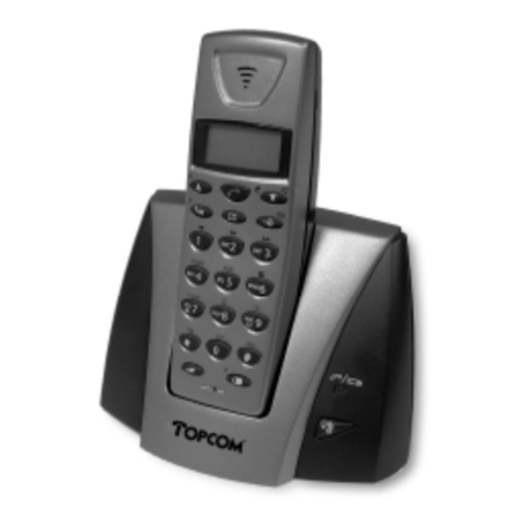 Topcom Cocoon 350 User manual Topcom Cocoon 350 User manual