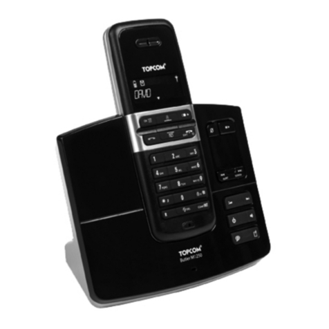 Topcom BUTLER M1250 User manual