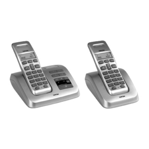 Topcom BUTLER E450 User manual