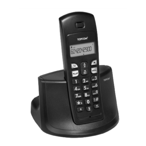 Topcom Butler E300 User manual Topcom Butler E300 User manual